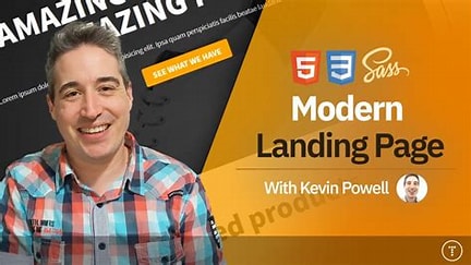 Build a Modern Landing Page Website | HTML & CSS cc_799