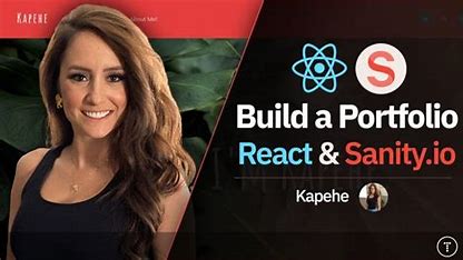 Build a Portfolio Website With React & Sanity.io cc_806
