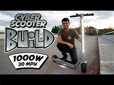 Building the Electric CYBER Scooter cc_951